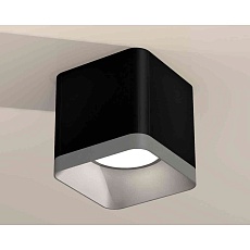Комплект накладного светильника Ambrella light Techno Spot XS7806003 SBK/SSL черный песок/серебро песок (C7806, N7703) 2