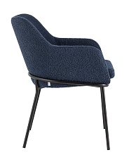 Кухонный стул с подлокотниками Stool Group Кози ткань букле синий AV 318-L06-08 3