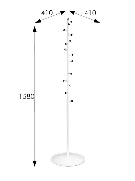 Напольная вешалка Мебелик Пико 15 004801 Фото № 3
