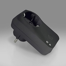Умная розетка Wi-Fi Elektrostandard 76100/00 черная a054336