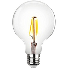 Лампа светодиодная филаментная REV VINTAGE G95 E27 7W 2700K DECO Premium шар 32434 8 1