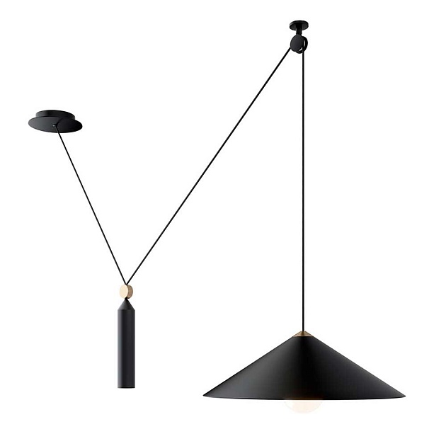 Подвесной светильник Maytoni Technical Peso P080PL-01B Фото № 4