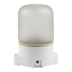 Потолочный влагозащищенный светильник для бань и саун Uniel UWL-K01R 60W/E27 IP65 White UL-00011471 1