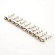Центральная перемычка для ЗНИ 2,5 мм (JXB 2,5) 10PIN LD558-10-25, Stekker 49125 3
