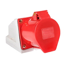 Розетка стационарная наружная 124 3Р+РЕ 32А 380В IP44 EKF PROxima ps-124-32-380