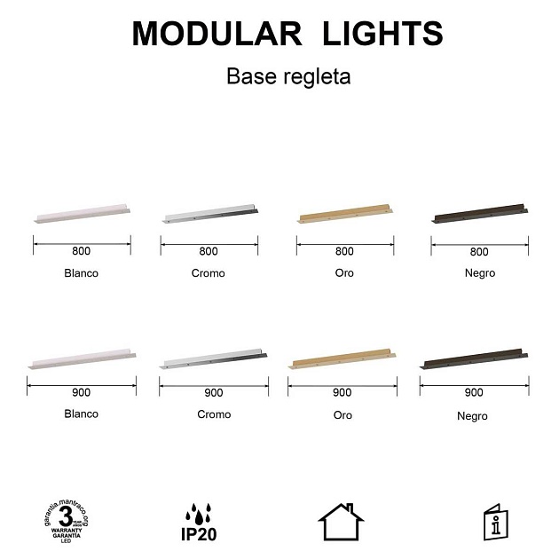 Потолочное основание Mantra Modular Light Florones 9384 Фото № 9