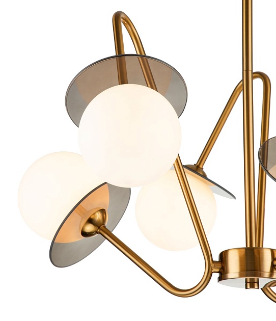 Потолочная люстра Indigo Jazz 11020/6R Brass V000165 изображение 4 Потолочная люстра Indigo Jazz 11020/6R Brass V000165 Фото № 4