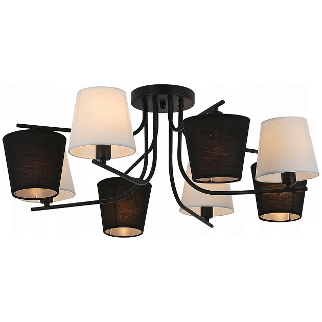 Потолочная люстра Illumico IL8135-8COU-79 BK Фото № 1