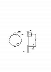 Настенный светодиодный светильник Maytoni Halo MOD005WL-L24BSK 3