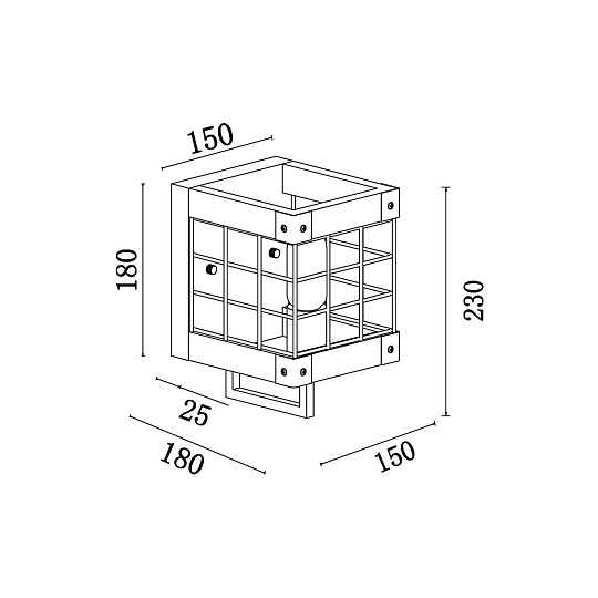 Бра Vele Luce Lucca VL6062W01 Фото № 3