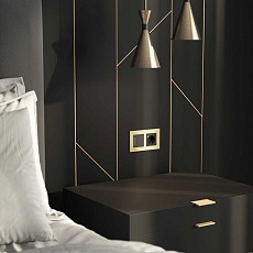 Рамка Werkel AluMax на 2 поста шампань W0023511 4690389204050 2