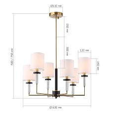 Подвесная люстра ST Luce Veritas SL1404.303.06 1