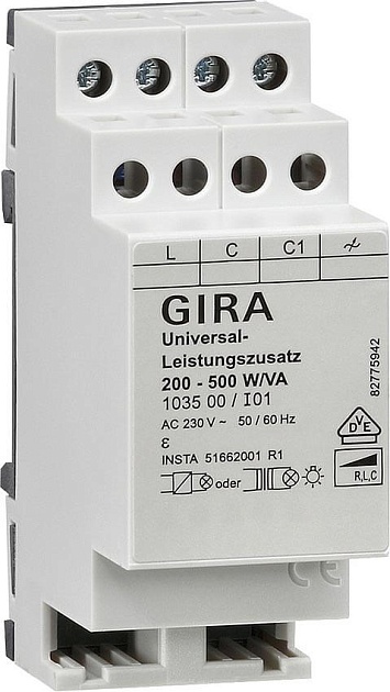 Усилитель мощности универсальный Gira System 55 103500 фото 