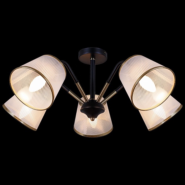 Потолочная люстра Illumico IL0344-5CSQ-79 BK AB Фото № 1
