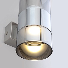 Настенный светодиодный светильник Eurosvet Watford 40021/1 LED хром/дымчатый 2