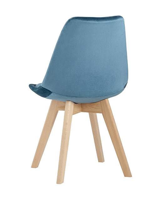 Кухонный стул Stool Group FRANKFURT велюр синий Y863 velvet dark blue Фото № 3