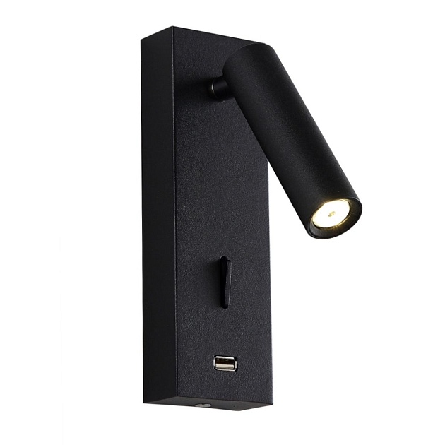 Настенный светильник Crystal Lux CLT 210W USB BL изображение 3 Настенный светильник Crystal Lux CLT 210W USB BL Фото № 3