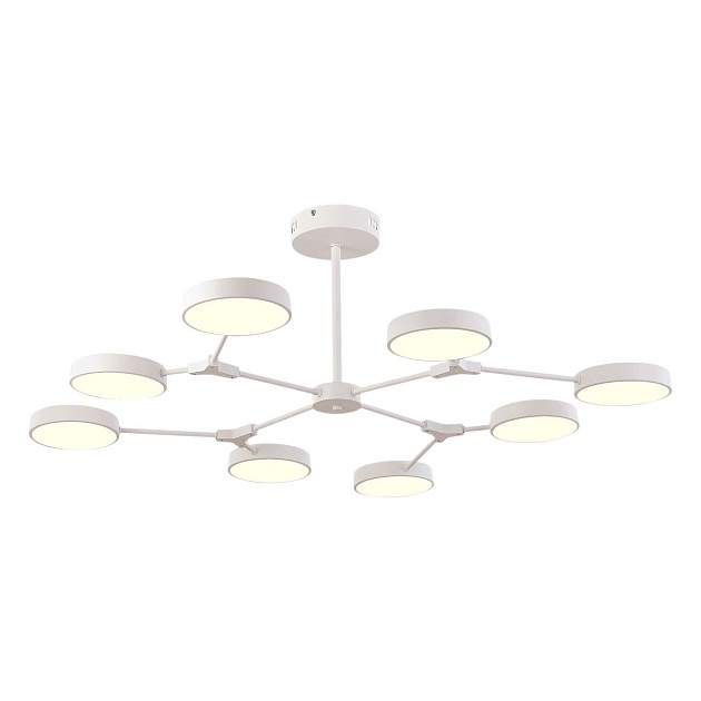 Потолочная светодиодная люстра Evoluce Monta SLE6003-502-08 изображение 6 Потолочная светодиодная люстра Evoluce Monta SLE6003-502-08 Фото № 6