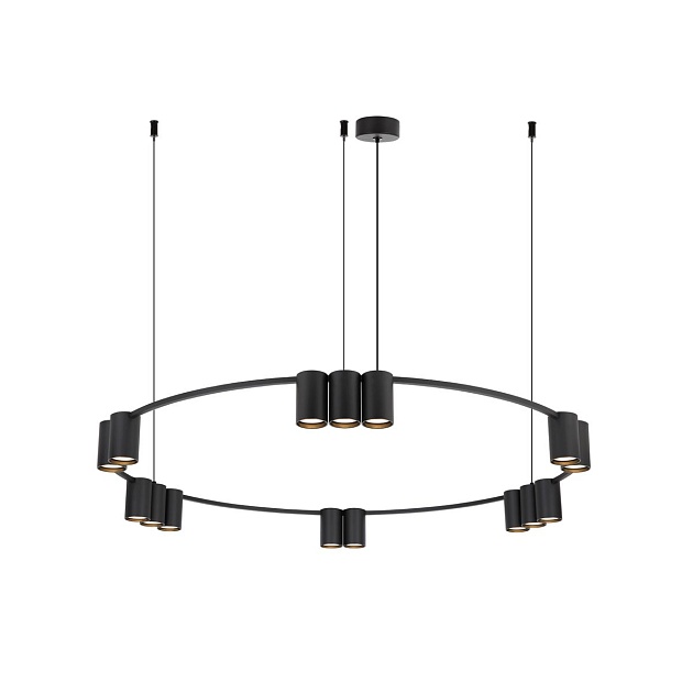 Подвесная люстра Denkirs Orbit DK4067-BK Фото № 2