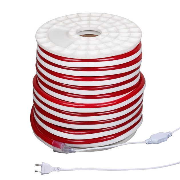 Гибкий неон Arlight 8W/m 108LED/m 2835SMD красный 50M ARL-Neon-2615RH-Side 230V Red 030863 Фото № 4