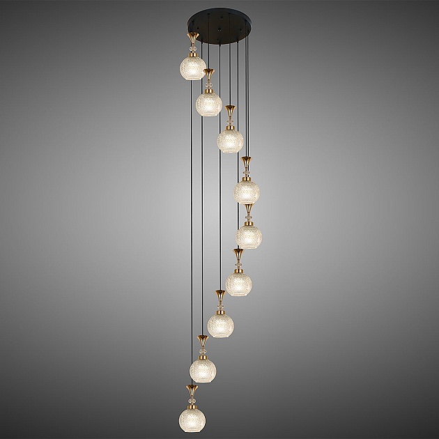 Подвесная люстра Reluce 02001-0.9-09 WH изображение 3 Подвесная люстра Reluce 02001-0.9-09 WH Фото № 3