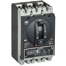 Автоматический выключатель в литом корпусе 3P типоразмер D 150кА 160А IEK AR-MCCB-3D-150-0160A-ELPC