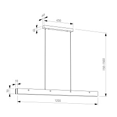 Подвесной светодиодный светильник Eurosvet Alabaster 604053 LED латунь/ алебастр a072022 2