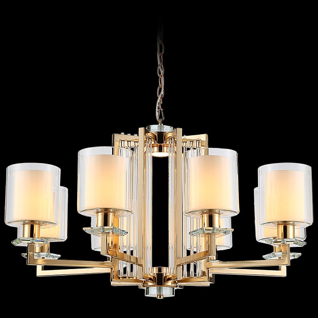 Подвесная люстра Illumico IL6201-8P-27 GD Фото № 1