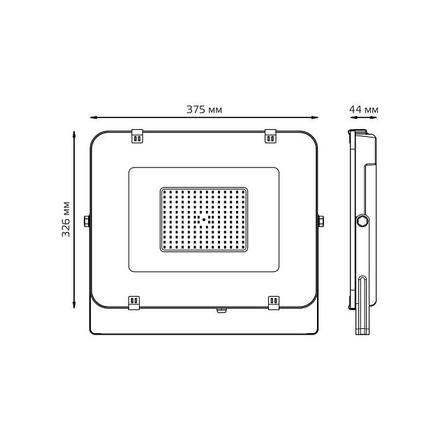 Прожектор светодиодный Gauss Elementary 150W 6500К 691511150 Фото № 4