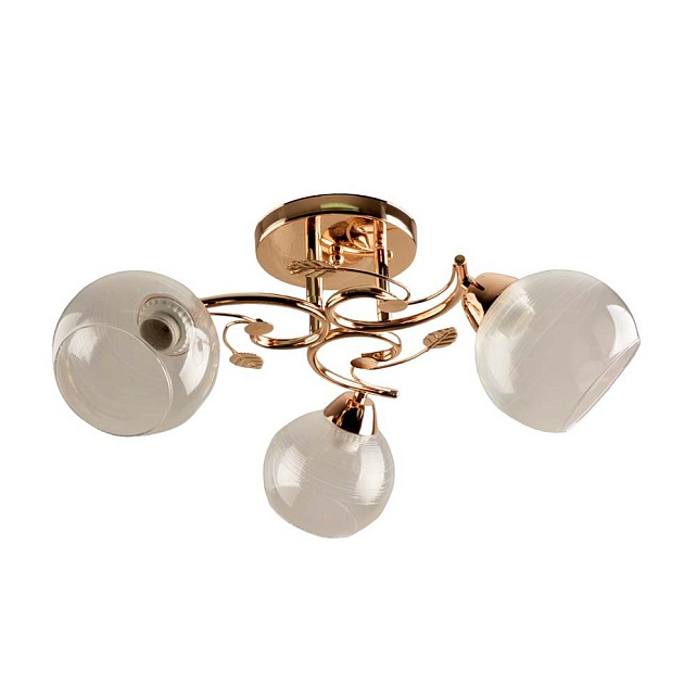 Потолочная люстра ЭкономСвет 11177/3FGD CL изображение 1 Потолочная люстра ЭкономСвет 11177/3FGD CL Фото № 1