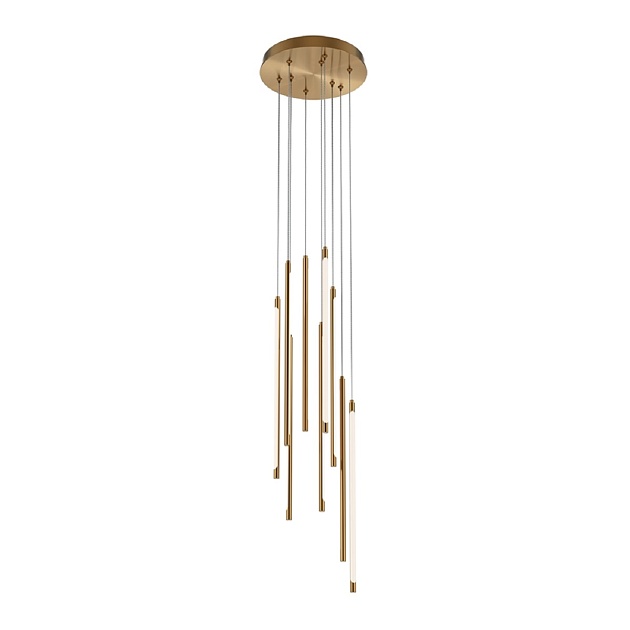 Подвесная светодиодная люстра Maytoni Light Stick MOD236PL-L54BS3K Фото № 1