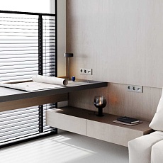 Розетка встраиваемая Voltum S70 с заземлением 16А, (шелк) VLS040104 5