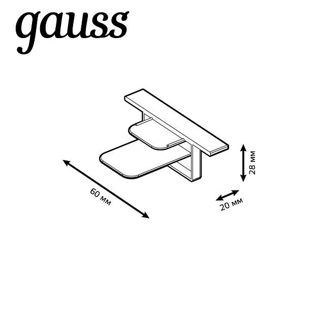 Заглушка Gauss TR143 изображение 5 Заглушка Gauss TR143 Фото № 5