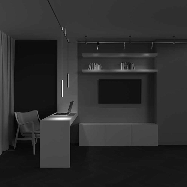 Трековый светильник Maytoni Technical TR155-1-5W3K-BS Фото № 3