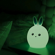 Настольный светодиодный детский ночник Gauss кролик NN301 3