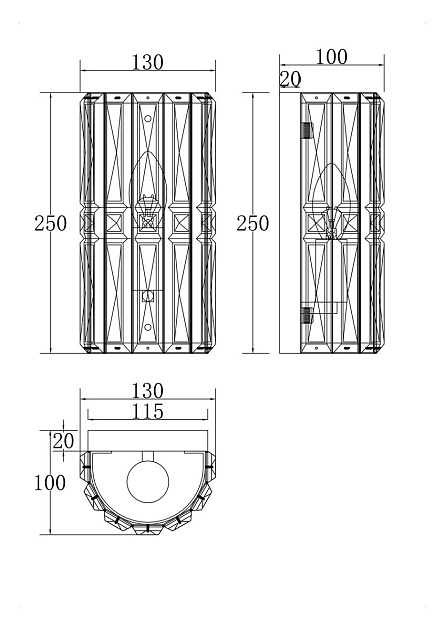 Настенный светильник Maytoni Aster MOD094WL-01CH Фото № 6