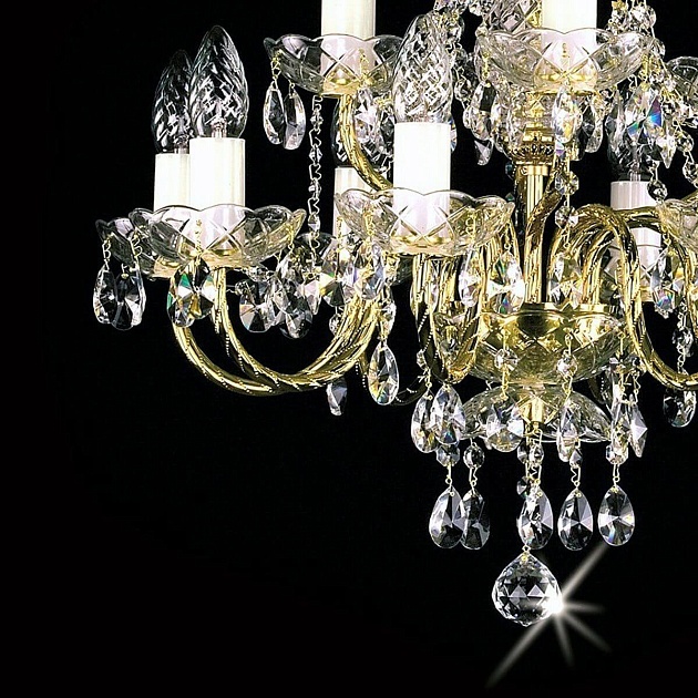 Подвесная люстра Artglass Adela XII. Full Cut CE изображение 2 Подвесная люстра Artglass Adela XII. Full Cut CE Фото № 2