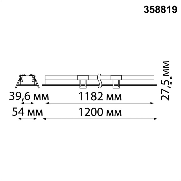 Встраиваемый светодиодный светильник Novotech Spot Iter 358819 Фото № 3