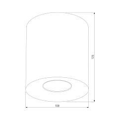 Потолочный светильник TK Lighting 3239 Orion Black 1