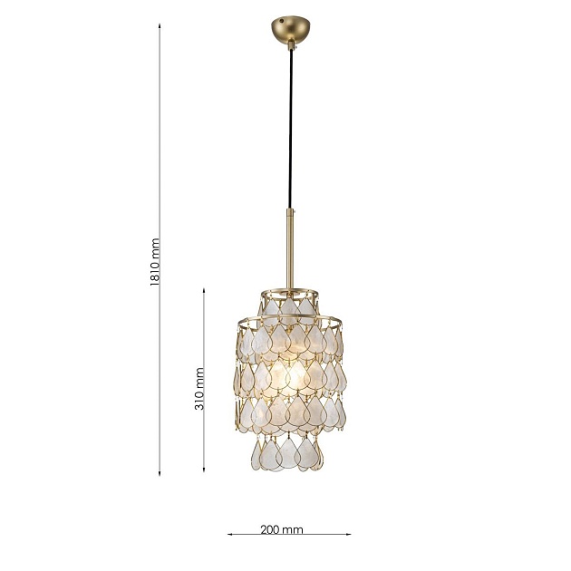 Подвесной светильник Favourite Mollitia 4763-1P Фото № 8