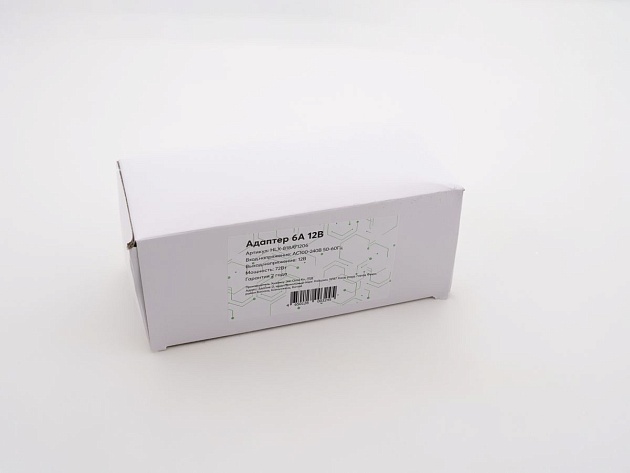 Адаптер LEDS POWER 6А 12В (72Вт) 003245 Фото № 1