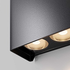 Уличный настенный светильник Maytoni Outdoor Shell O505WL-L6B3K 2