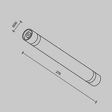 Аксессуар Maytoni Technical CA011-L300-B 4