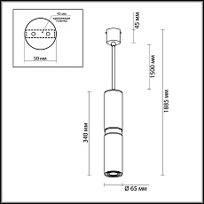 Подвесной светильник Odeon Light L-vision Afra 4742/5L 3