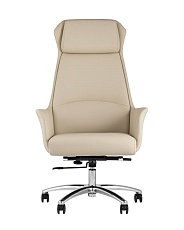 Кресло руководителя TopChairs Viking бежевое A025 DL001-3 2