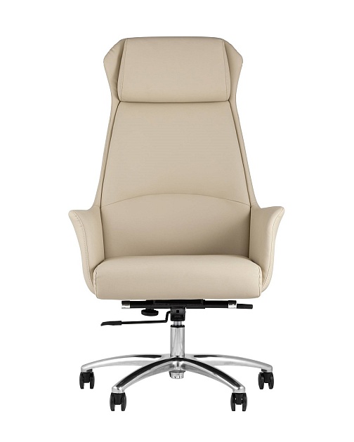 Кресло руководителя TopChairs Viking бежевое A025 DL001-3 фото 3