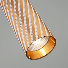 Подвесной светодиодный светильник Eurosvet Boston 50190/1 LED золото 2