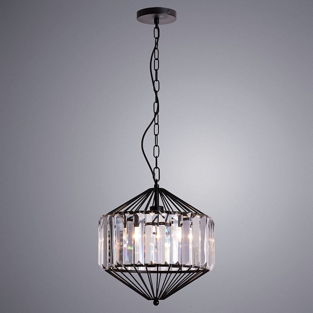 Подвесной светильник Arte Lamp Cassel A1790SP-1BK Фото № 2