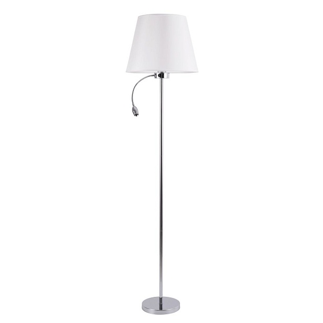 Торшер Arte Lamp Elba A2581PN-2CC изображение 1 Торшер Arte Lamp Elba A2581PN-2CC Фото № 1