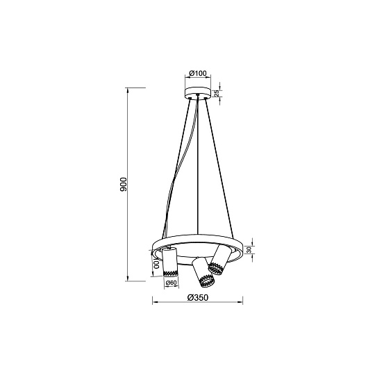 Подвесной светильник Vele Luce Moto VL5784P03 изображение 4 Подвесной светильник Vele Luce Moto VL5784P03 Фото № 4